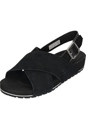 Timberland Damen Malibu Waves Basic Sandal, Schwarz, 41.5 EU