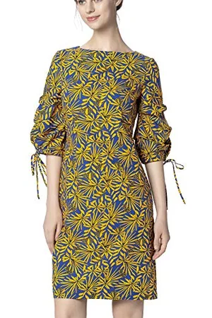 Apart Damen Printed Dress Kleid, per Pack , 38 (Herstellergröße: 38)