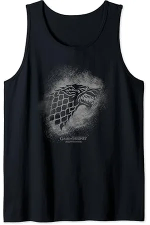 Game of Thrones Stark Sprayed Outline Sigil Tank Top