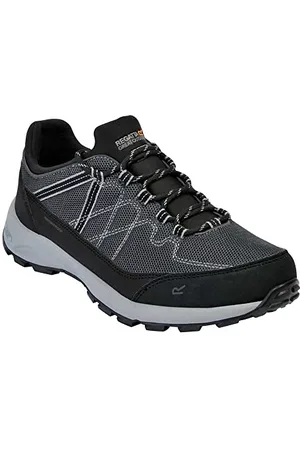 Regatta Herren Samaris LiteLowII Wanderschuh, Black/DkStee, 41 EU