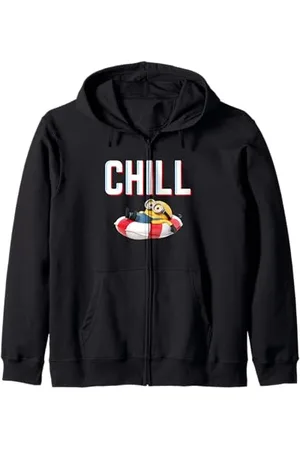 Minions Despicable Me Carl Inner Tub Just Chilling Kapuzenjacke