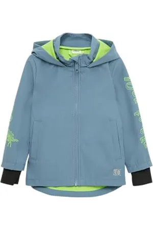 QS by s.Oliver Funktionale Softshelljacke mit Jerseyfutter und dekorativem Reflektor-Detail 140
