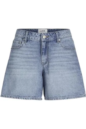 JJXX Damen JXLAURA MW DNM SN Shorts, , M