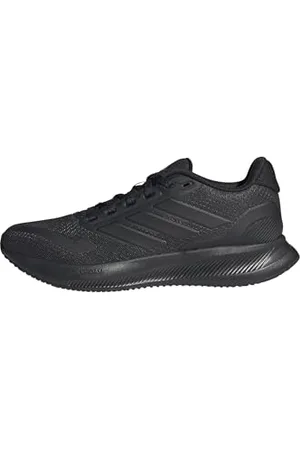 adidas RUNFALCON 5 Shoes JUNIOR Laufschuhe, Core Black/Core Black/Core Black, 35.5 EU