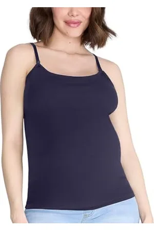 Motherhood Maternity Damen Clip Down Nursing Tank Top with Adjustable Straps for Breastfeeding Trägershirt/Cami Shirt, , X-Groß