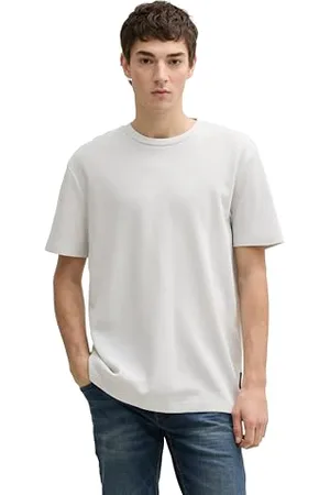TOM TAILOR T-Shirt mit Streifenmuster, Blue Big Stripe, XXL