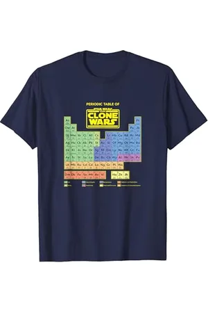 STAR WARS Clone Wars Periodic Table T-Shirt