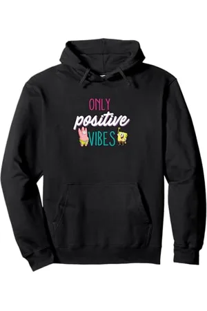 Spongebob Sponge Bob - Schwammkopf Positive Vibes Pullover Hoodie