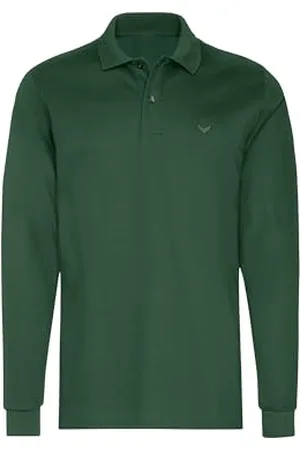 Trigema Langarm Poloshirt mit Armbündchen