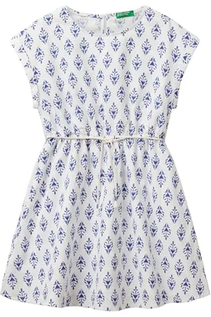 Benetton Mädchen und Jungen Vestito 4mmdcv03f Kleid, , 150 cm