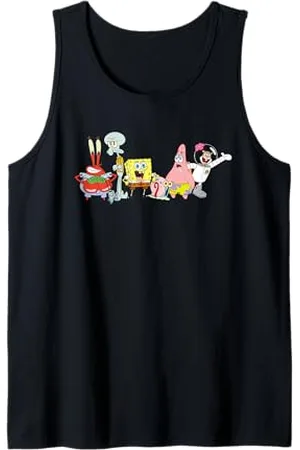 Spongebob Sponge Bob - Cast Group Tank Top