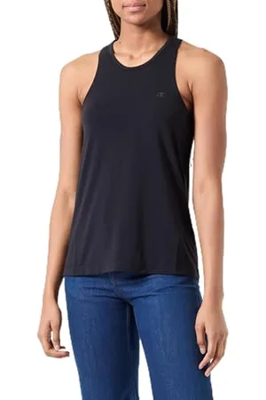 Champion Damen Legacy C-tech W (117482) -Poly-Tencel Jersey Vertical Back Logo Sl Crewneck Tanktop, , M