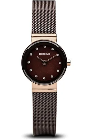 Bering Damen Uhr Quarz Movement - Classic Collection mit Edelstahl und Saphirglas 10122-265