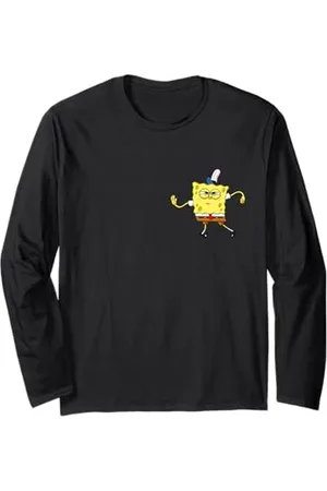 Spongebob Sponge Bob - Schwammkopf Charakter Wave Langarmshirt