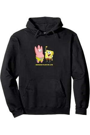 Spongebob Sponge Bob - Schwammkopf Weekend Plans Be Like Pullover Hoodie