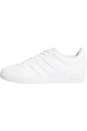 adidas Unisex Hoops 4.0 Shoes Schuhe, Cloud White/Cloud White/Core Black