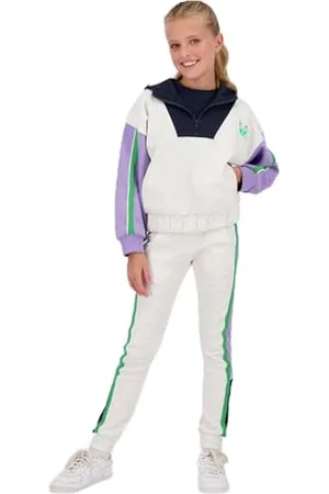 Vingino Meiden joggingbroek Sila Light Grey Melee