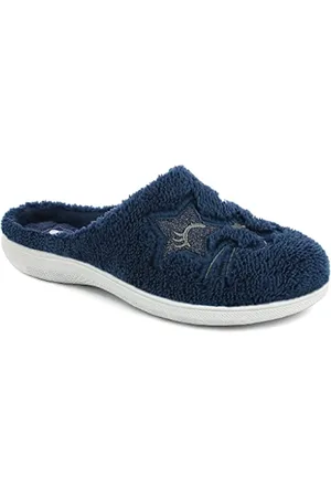 Inblu Damen Katze Plüsch Hausschuh, , 38 EU
