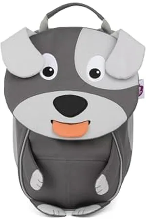Affenzahn Kleiner Freund Kindergarten-Rucksack für 1-3 Jährige Ergonomisch Reflektierend Ziehzunge mit Namensschild