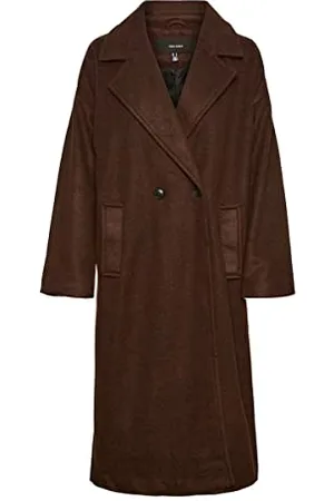 VERO MODA Damen Vmspencer Long Coat Noos Mantel, , S EU