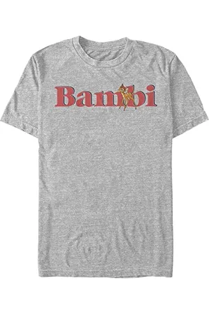 Disney Unisex Bambi Dream Big Organic Short Sleeve T-shirt T-Shirt, , XL