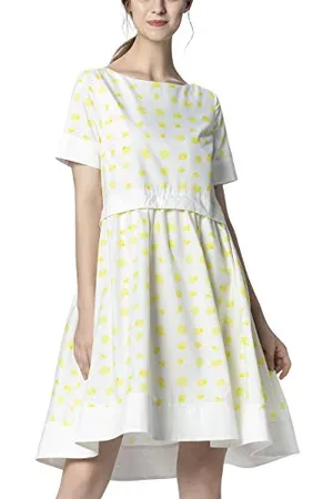 Apart Damen Dress with Dots Kleid,per Pack ,34 (Herstellergröße:34)