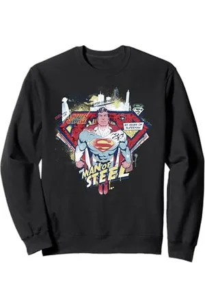 DC Comics Originals DC Superman New Amazing Adventures Man Steel Action Vintage Sweatshirt