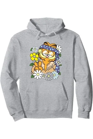 Garfield Hippie Pullover Hoodie