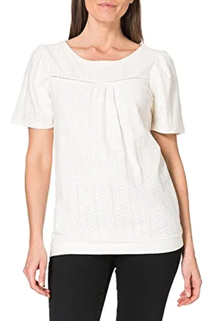Noppies Damen Tee ss Serina T-Shirt, Marshmallow-P157, S