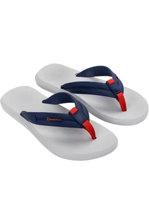 Ipanema Herren URBAN Thong AD Flipflop, Grey/Blue/RED, 43 EU