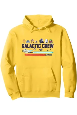 STAR WARS Galactic Crew Group Shot Big Chest Logo Pullover Hoodie