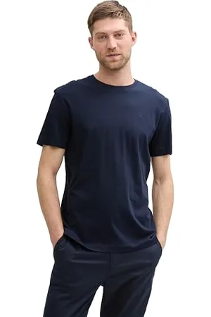 TOM TAILOR T-Shirt mit Logo-Print, Deep Red, S