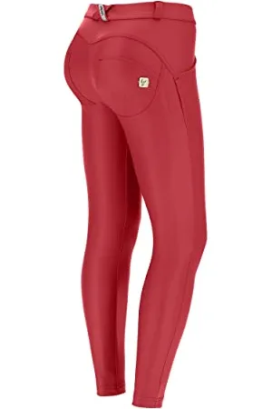 Freddy Damen Wr.up Superskinny 7/8 Vita Regular Similpelle-Special Edition Casual Pants, , L