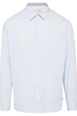 QS by s.Oliver Regular Fit: Baumwollhemd mit Strukturmuster M