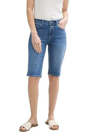 TOM TAILOR Damen Bermuda Jeans Shorts