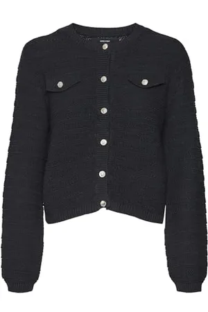 VERO MODA Vmvioletta Ls Button Cardigan
