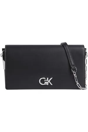 Calvin Klein Damen Ck Re-Lock Mini Conv Chain Bag Lv04f3103g Crossover
