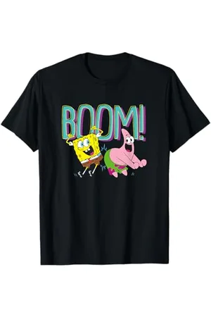 Spongebob Sponge Bob - Schwammkopf Patrick Boom T-Shirt