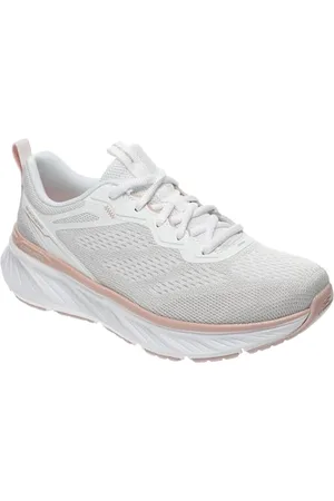 Skechers Damen Edgeride-Power Flow Sneaker, Weiß/Natur, 36 EU