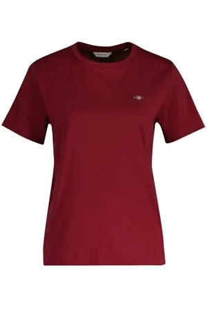 GANT Damen REG Shield SS T-Shirt, , M