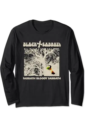 Black Sabbath Offizielles Vintage-Negativ Langarmshirt