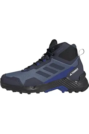 adidas Herren Eastrail 2.0 Mid RAIN.RDY Waterproof Hiking Shoes Wanderschuhe, Wonder Steel/Shadow Navy/Semi Lucid Blue
