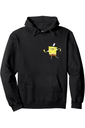 Spongebob Sponge Bob - Schwammkopf Charakter Wave Pullover Hoodie