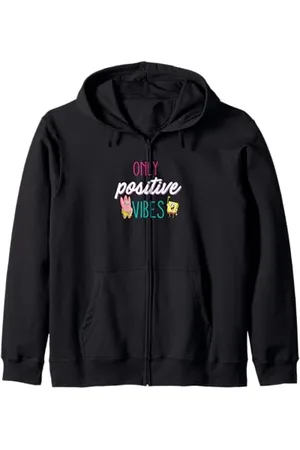 Spongebob Sponge Bob - Schwammkopf Positive Vibes Kapuzenjacke