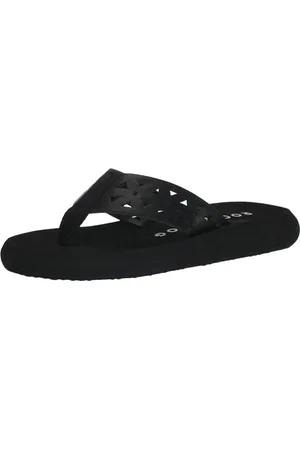 Rocket Dog Damen Sunset Flipflop, Gurtband, Schwarz, 44.5 EU
