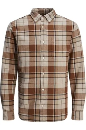 JACK & JONES Jprblubrook Check Structure Shirt L/S Sn