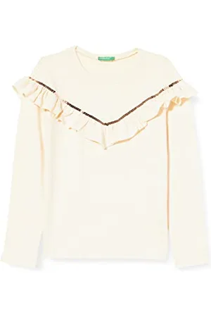 Benetton Mädchen Maglia G/C M/L 3LP1C15F8 Kapuzenpullover, , M