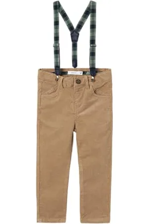 NAME IT Jungen Nmmryan Slim Cord Pant W Bra 9666-yy R Stoffhose, , 86 EU