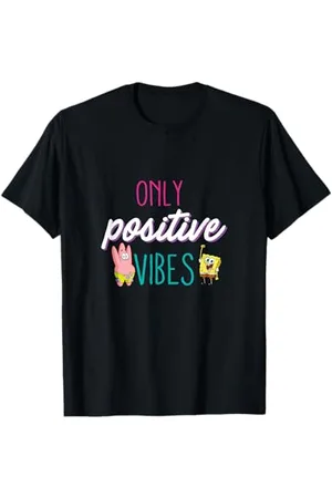 Spongebob Sponge Bob - Schwammkopf Positive Vibes T-Shirt
