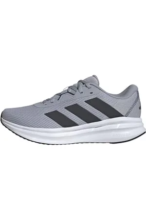 adidas Herren Galaxy 7 Running Shoes Laufschuhe, Halo Silver/Carbon/Core Black, 40 2/3 EU